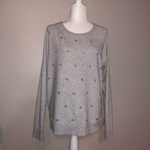 Gray Kersh sweater